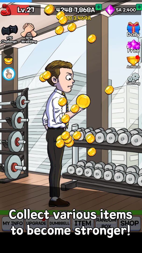 Arm Wrestling Clicker - Screenshot