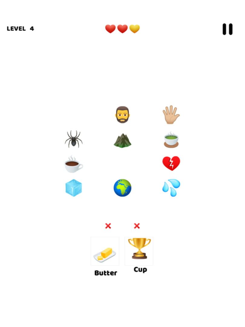 Emoji 2 Words: Guess and Sort - Screenshot