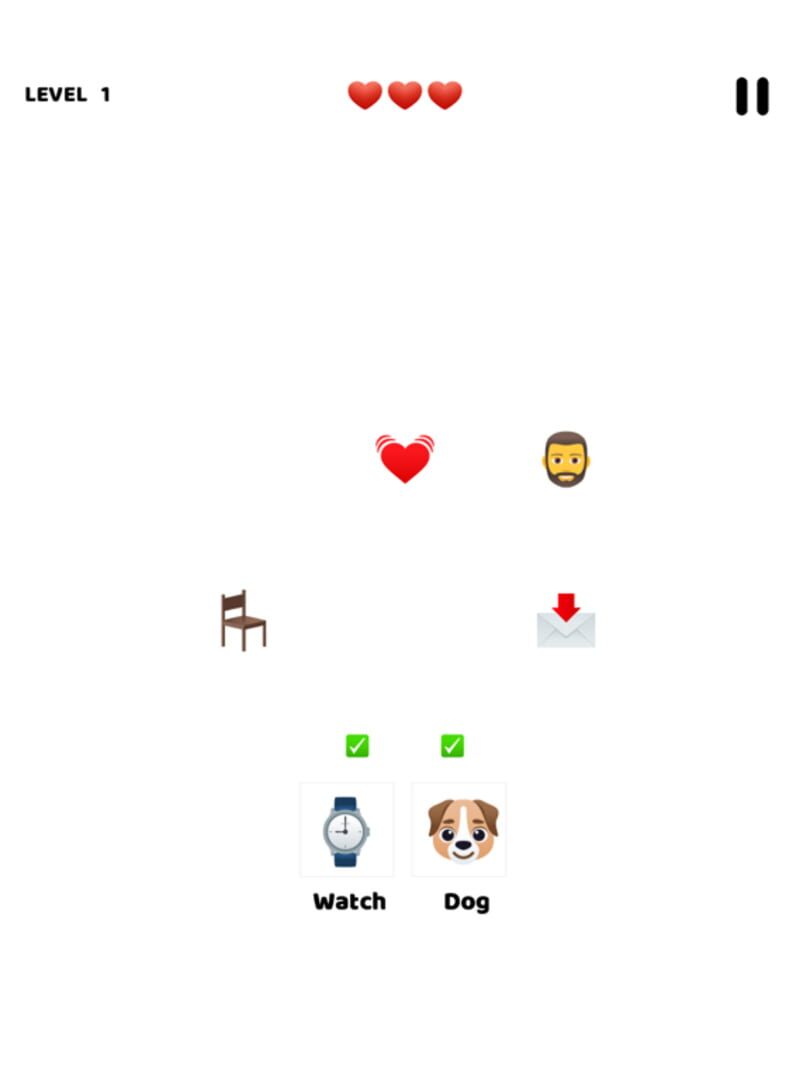Emoji 2 Words: Guess and Sort - Screenshot