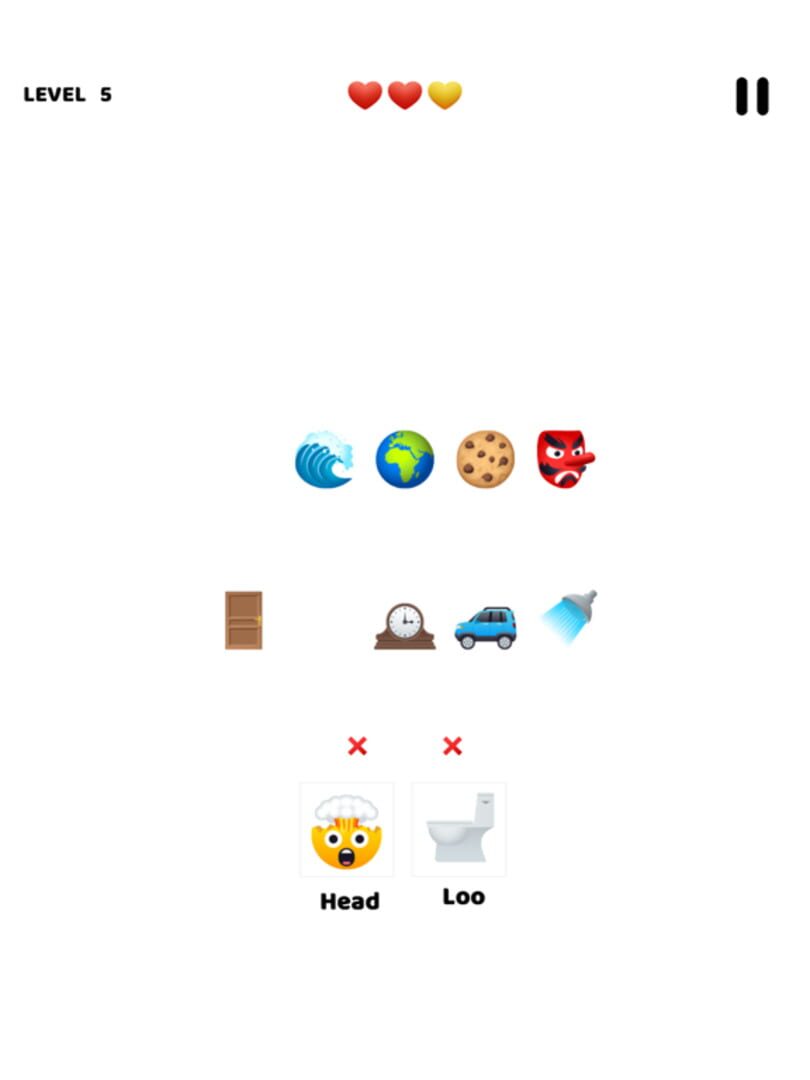 Emoji 2 Words: Guess and Sort - Screenshot