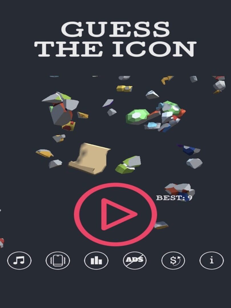 3D Icon Quiz - Screenshot