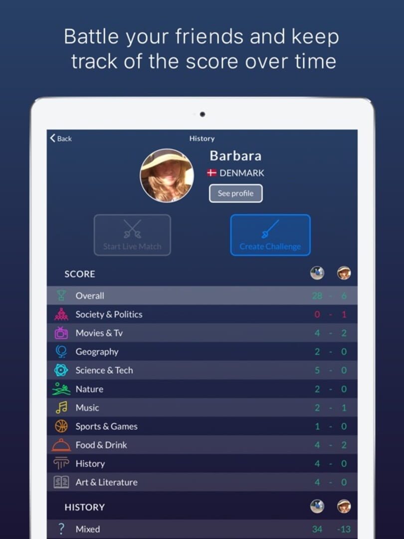 Trivia Town: Quiz Duel - Screenshot