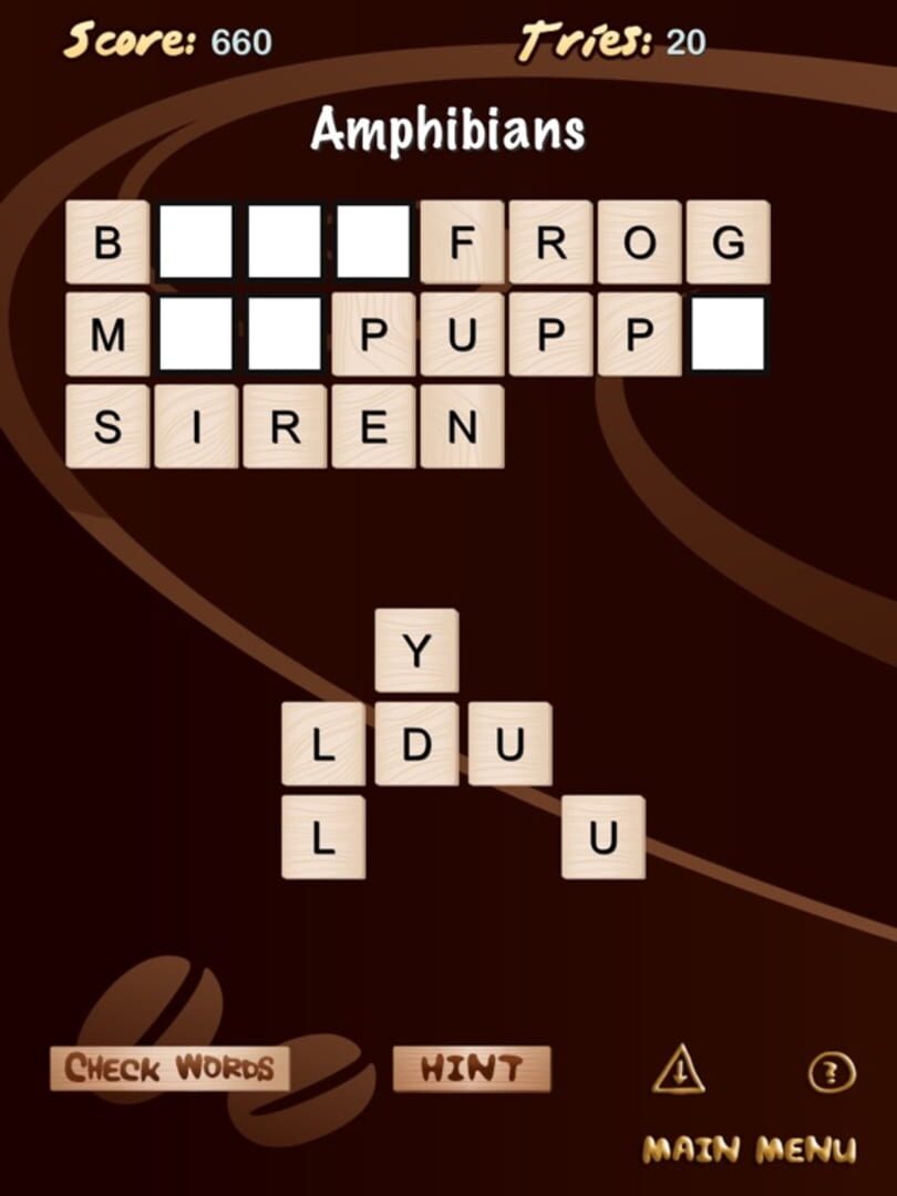Word Cafe 21 - Screenshot