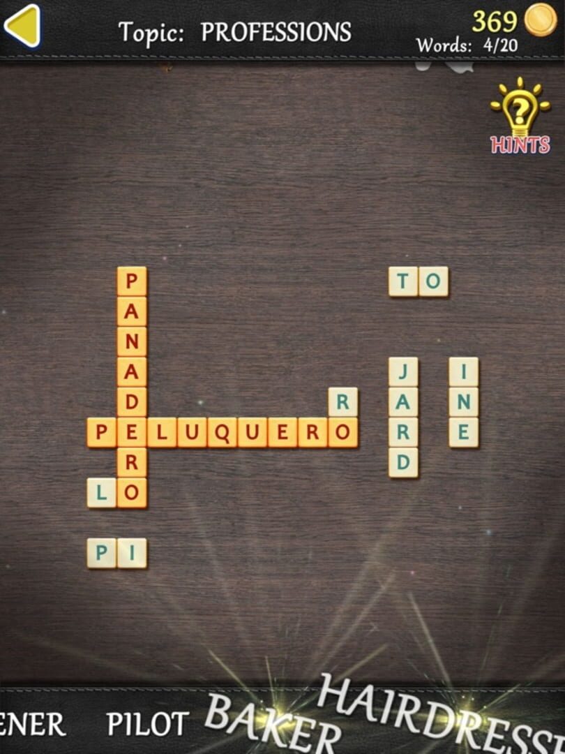 Slice Words - Screenshot