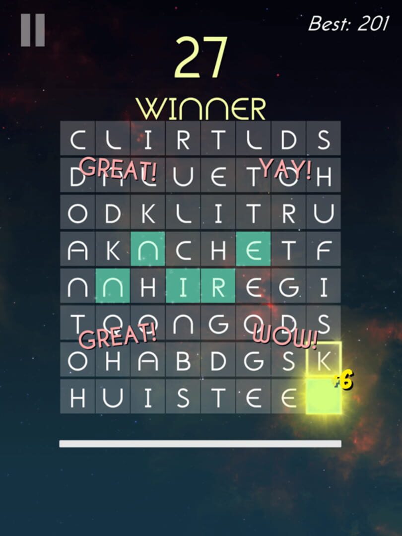 Word Pop: Endless Brain Game - Screenshot