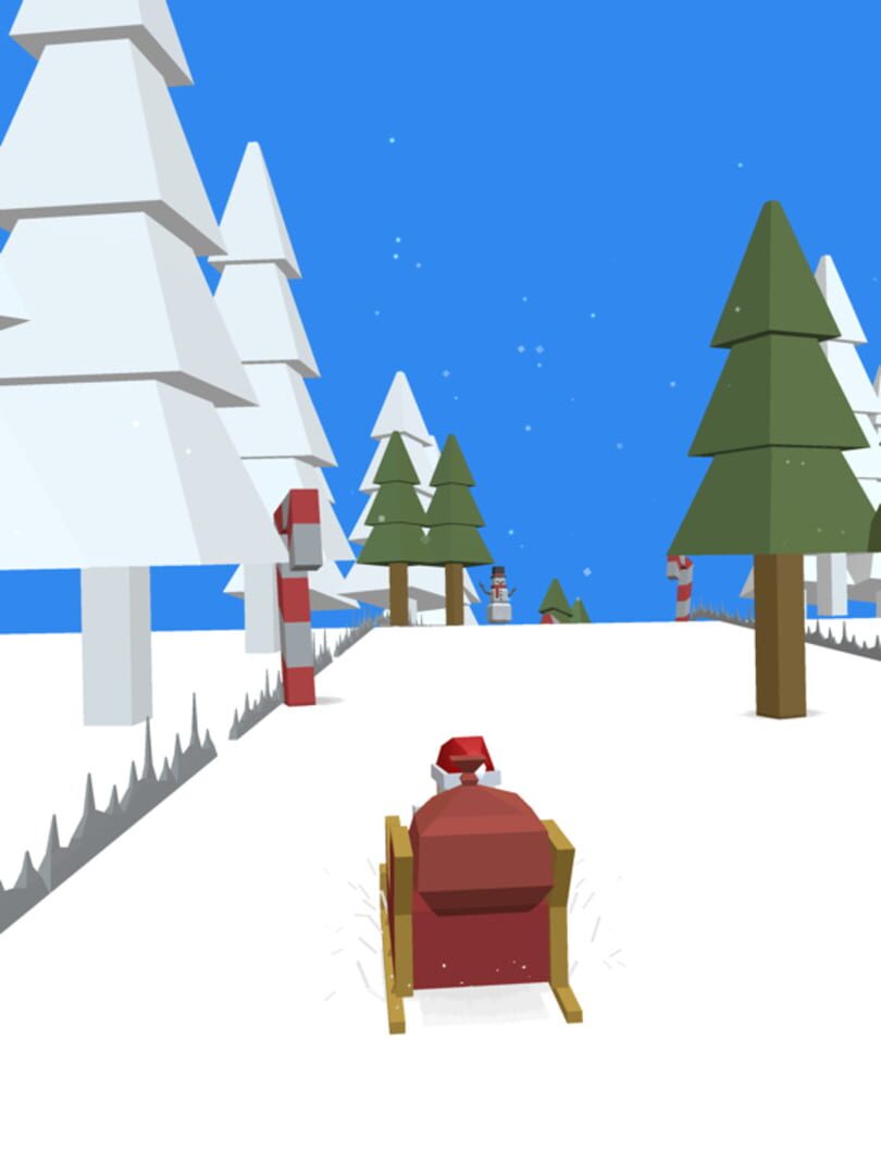 Xmas Santa Mad Sleigh Run - Screenshot