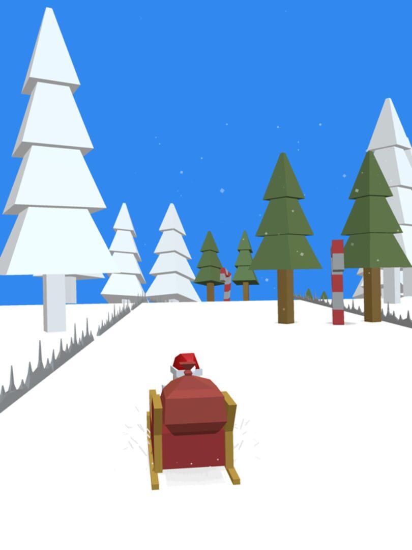 Xmas Santa Mad Sleigh Run - Screenshot