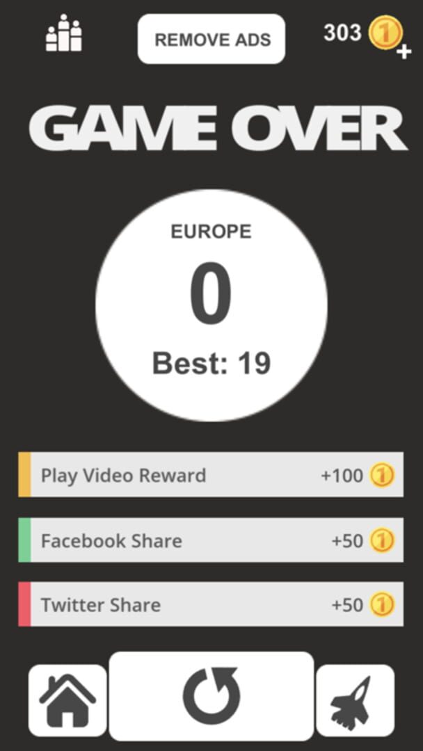 Aircraft Flag Quiz - Screenshot