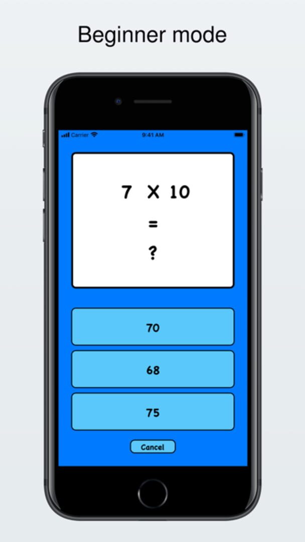 Multiplication: The Game - Screenshot