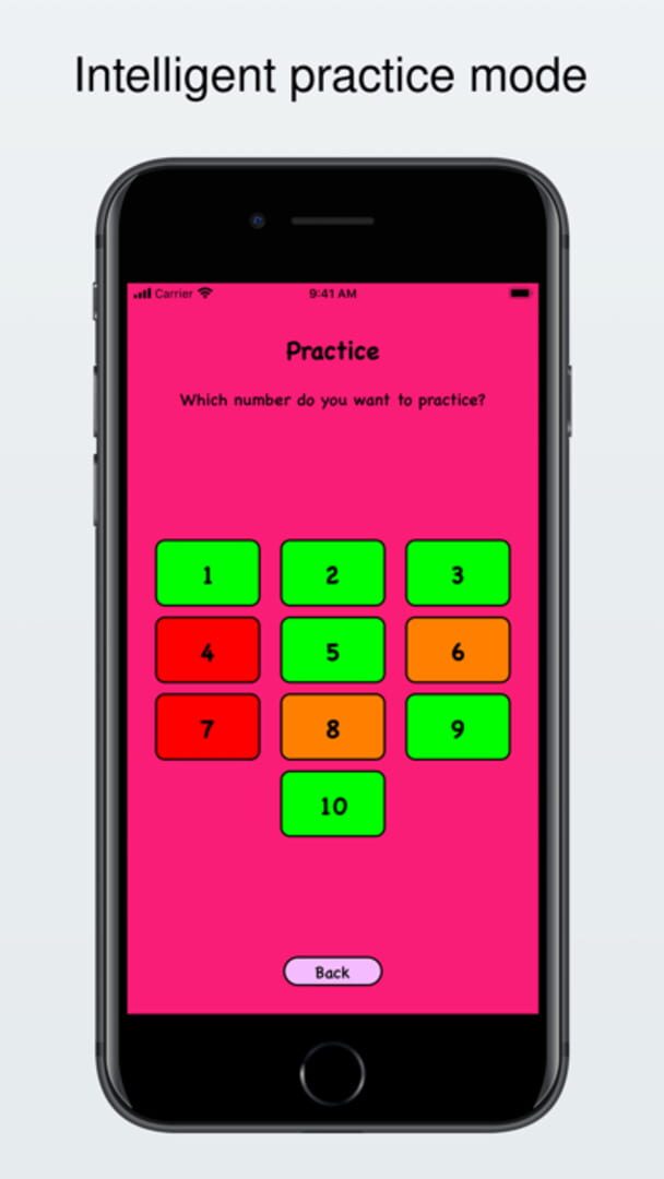 Multiplication: The Game - Screenshot
