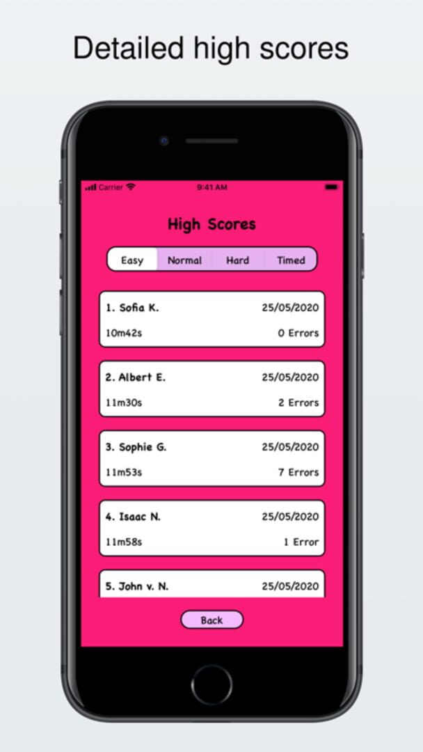 Multiplication: The Game - Screenshot