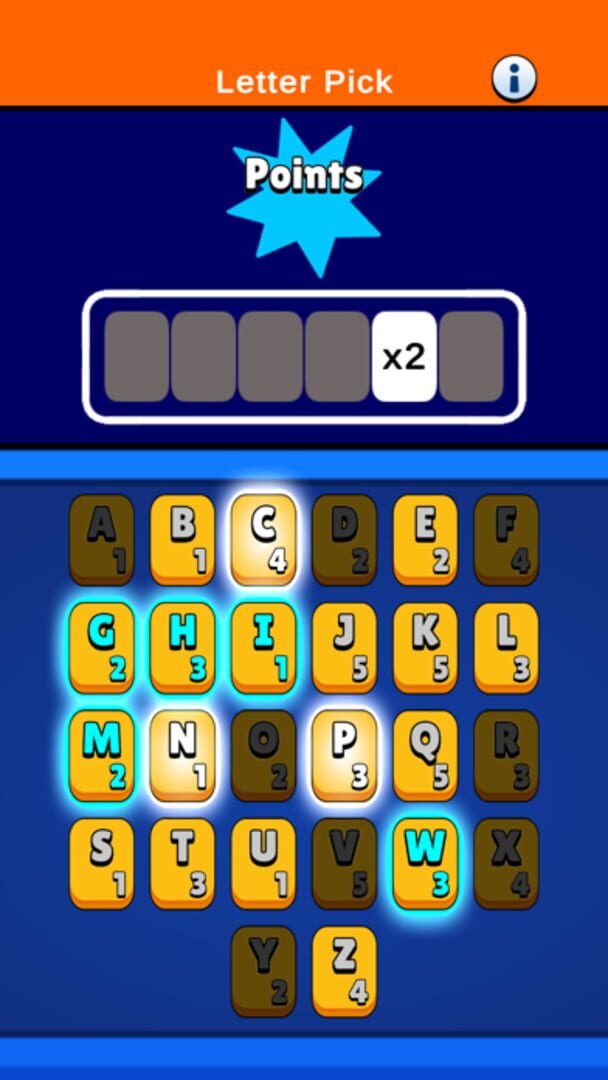 Letter Pick - Screenshot