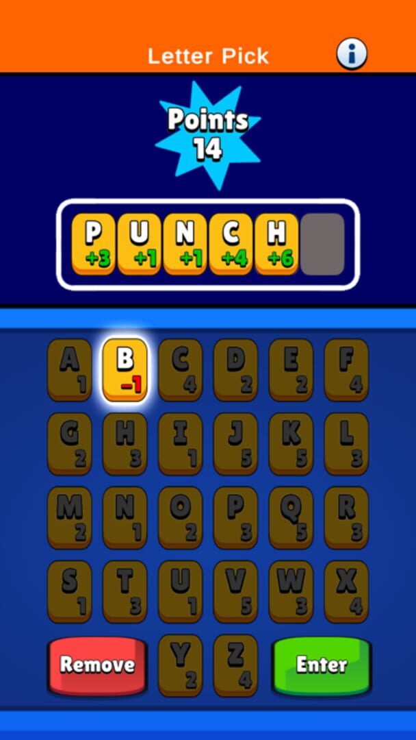 Letter Pick - Screenshot