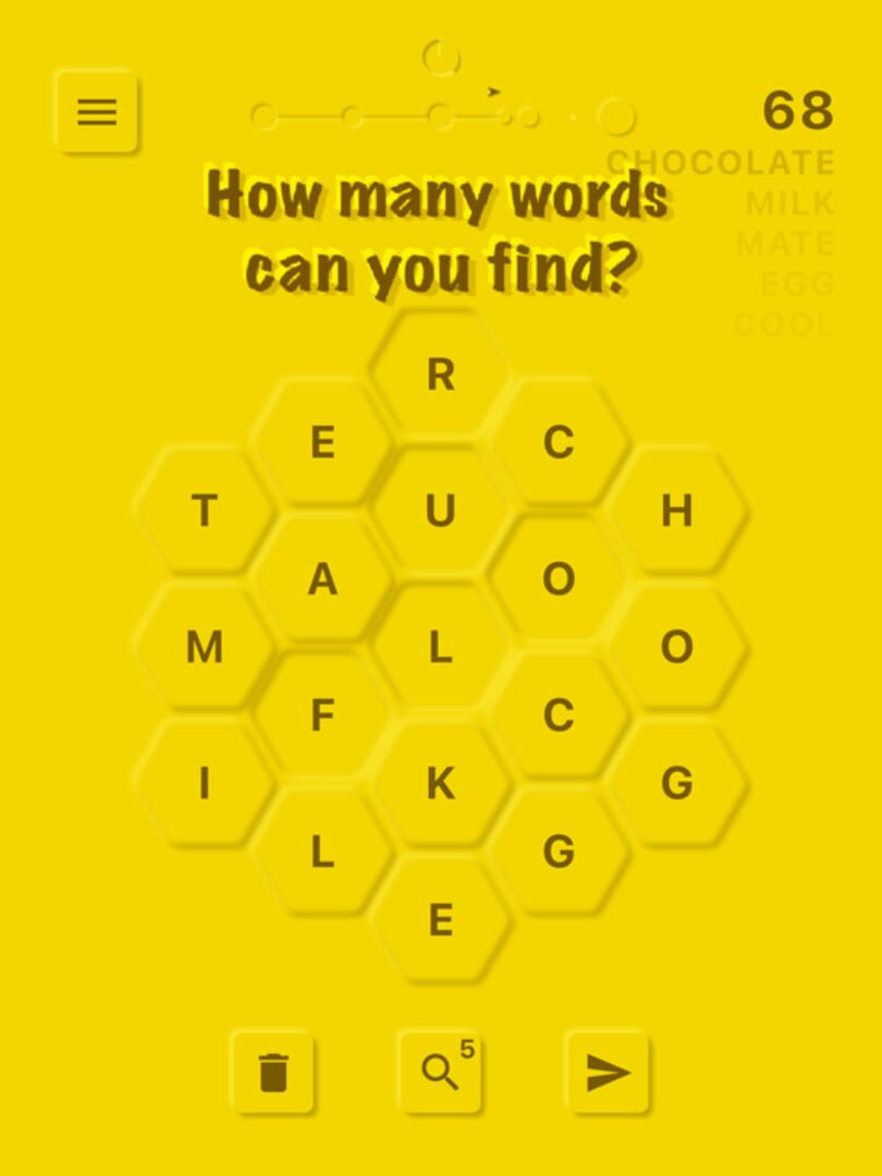 Hex Words: Word Search - Screenshot