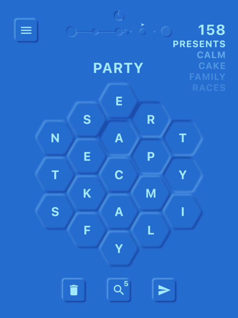 Hex Words: Word Search - Screenshot