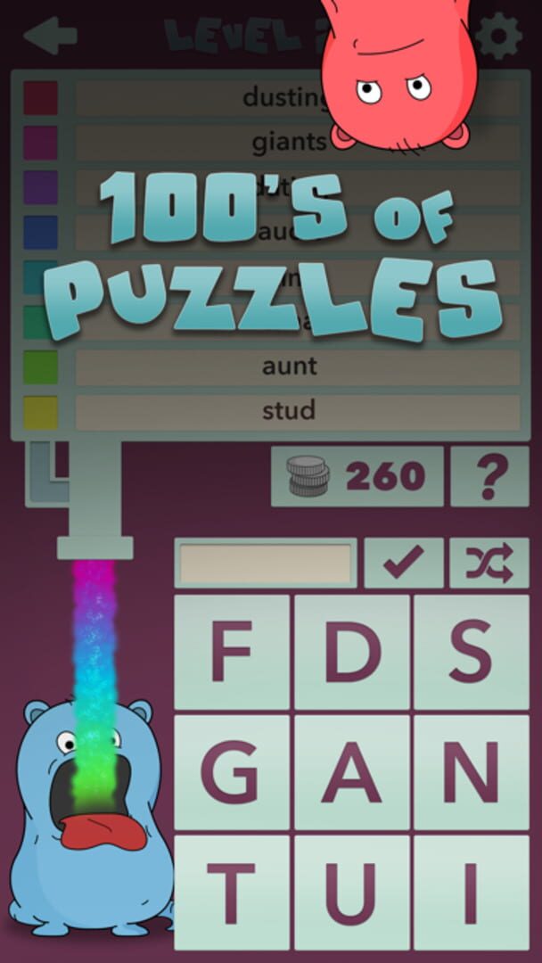Eat Your Words: Word Puzzles - Screenshot