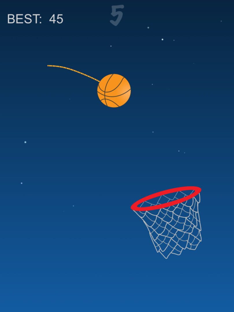 Rope Basketball - Screenshot