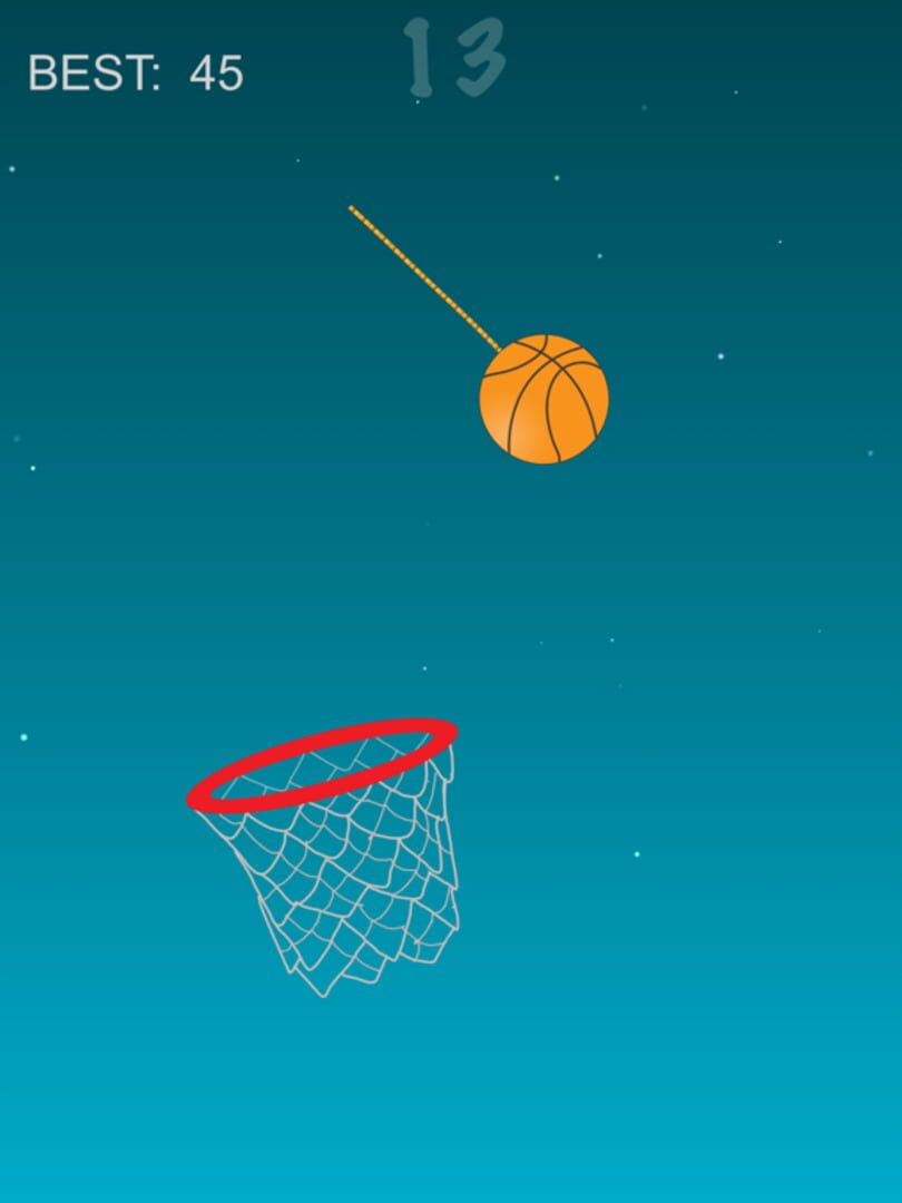 Rope Basketball - Screenshot