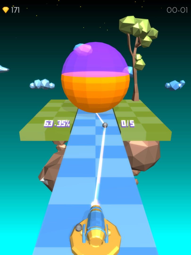 99.99% 3D: Fill the Ball - Screenshot