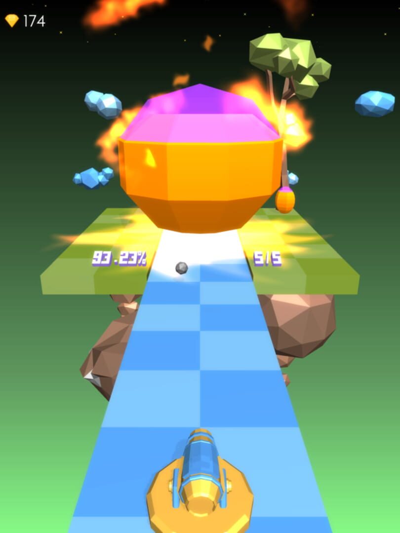 99.99% 3D: Fill the Ball - Screenshot