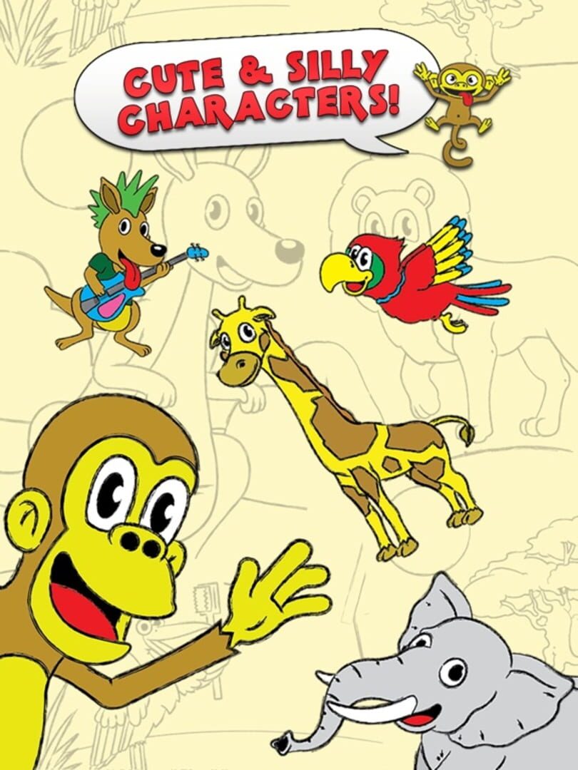 Coloring Animal Zoo Touch to Color Activity Coloring Book for Kids and Family Preschool Ultimate Edition - Screenshot
