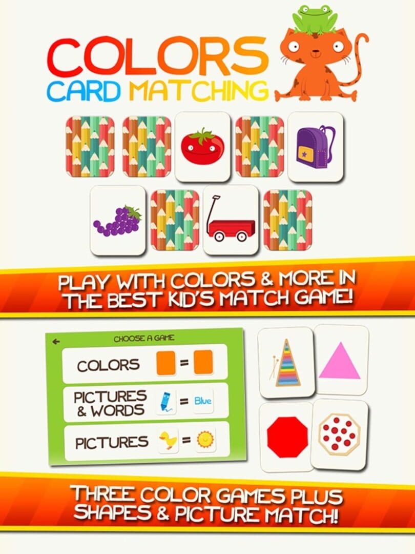 Learn Colors Shapes Preschool Games for Kids Games - Screenshot