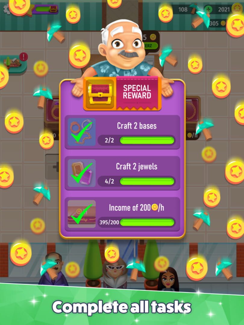 Jewel Tycoon: Dig & Build - Screenshot