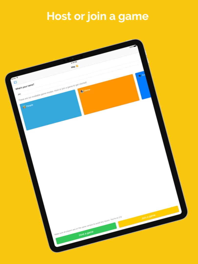 Burn: Multiplayer quiz game - Screenshot
