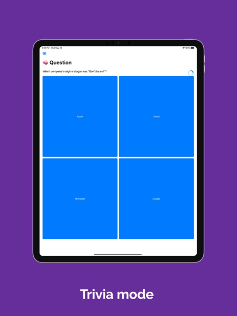 Burn: Multiplayer quiz game - Screenshot