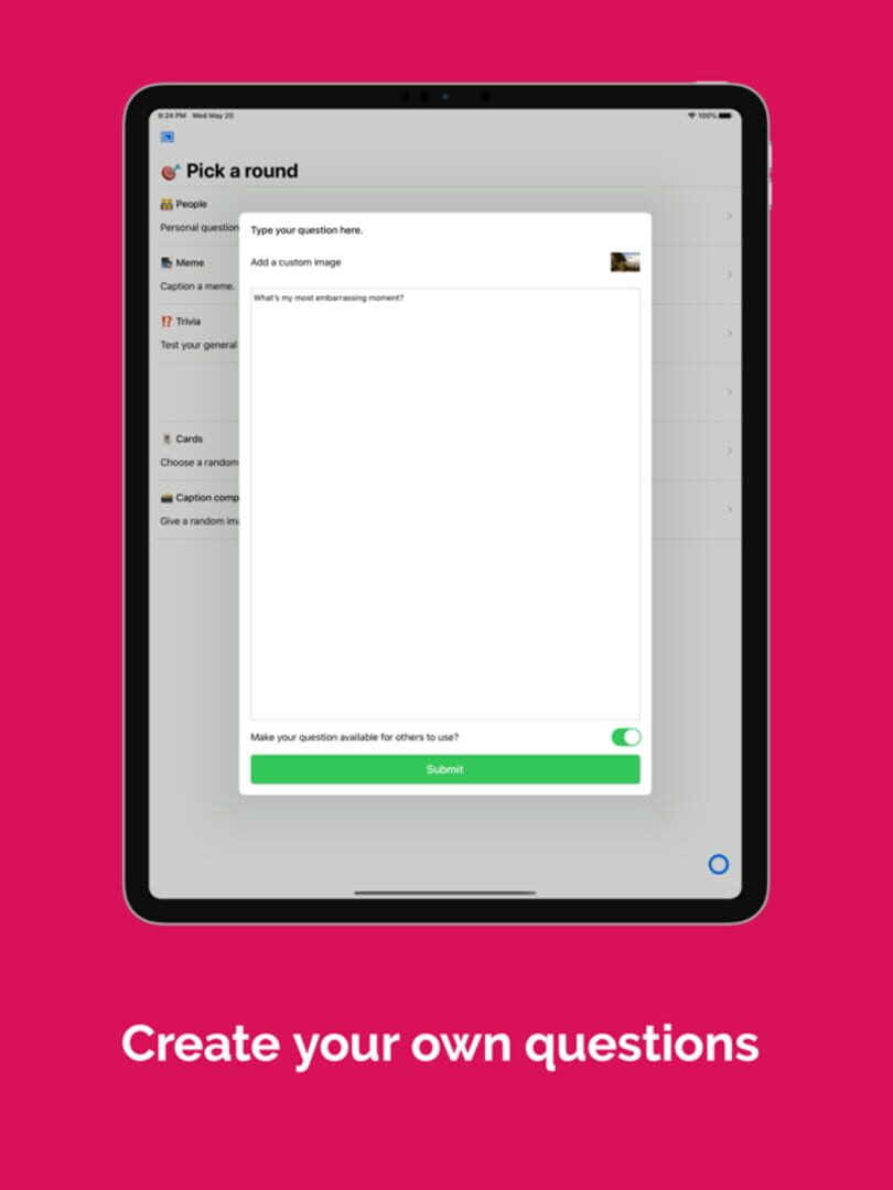 Burn: Multiplayer quiz game - Screenshot
