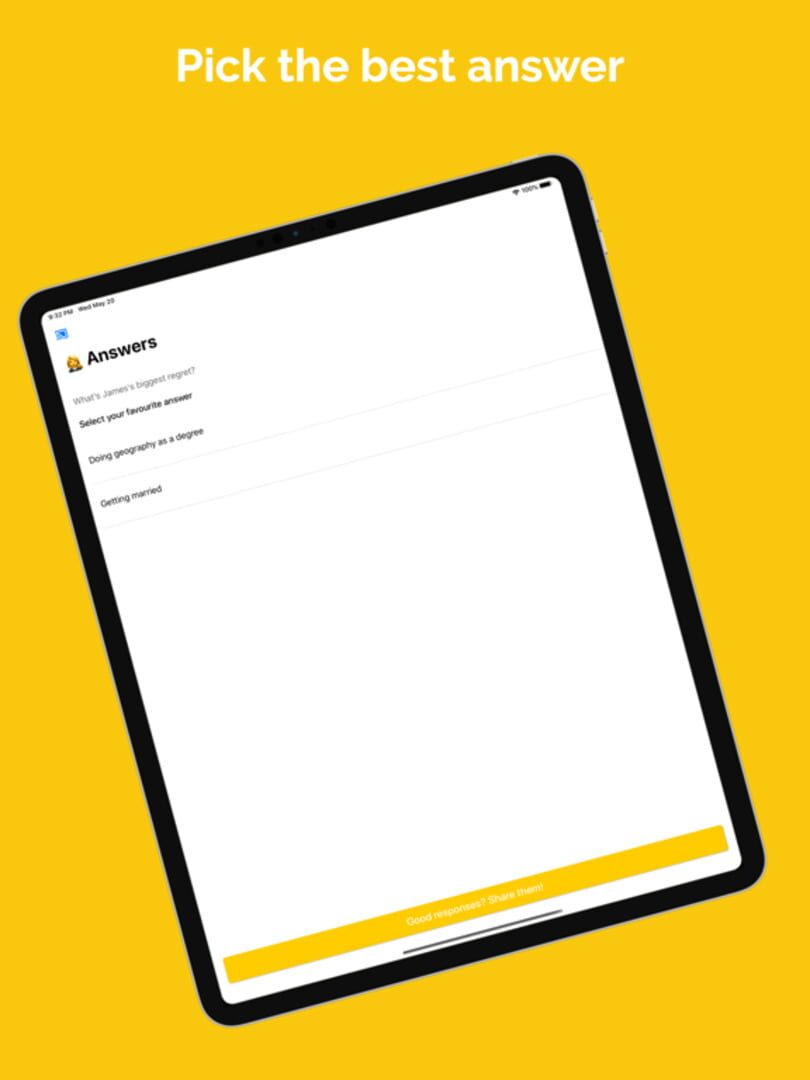 Burn: Multiplayer quiz game - Screenshot
