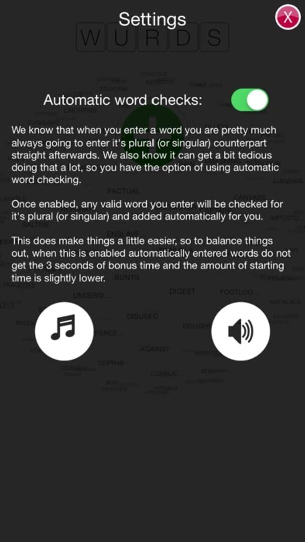 Wurds - Screenshot