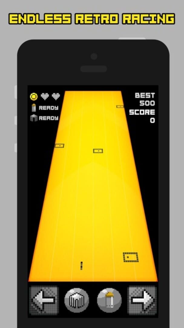 Pixel Race: Endless Retro Racing - Screenshot