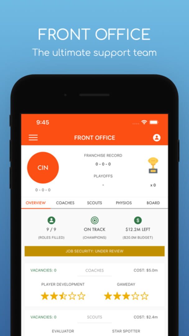 Pocket GM 3: Football Manager - Screenshot