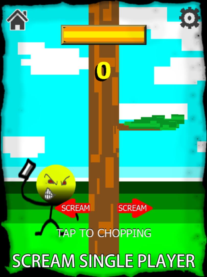 Scream Timbernote:the game of voice controller - Screenshot