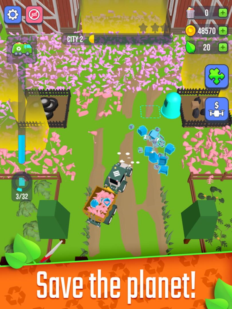 Garbage Truck City Tycoon - Screenshot
