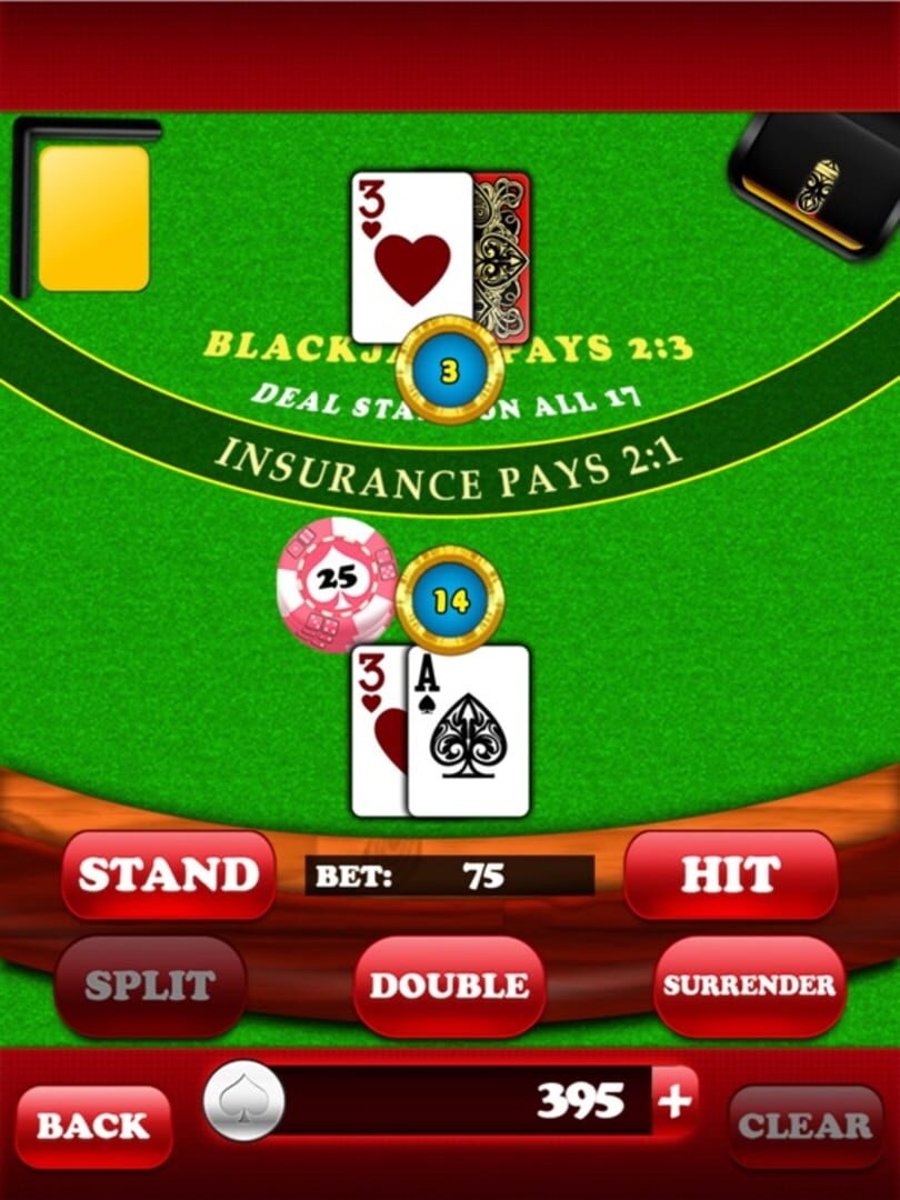 Blackjack Thunder - Screenshot