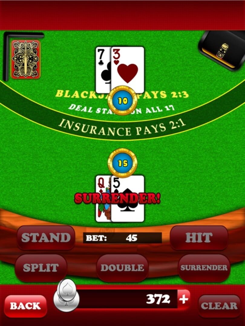 Blackjack Thunder - Screenshot