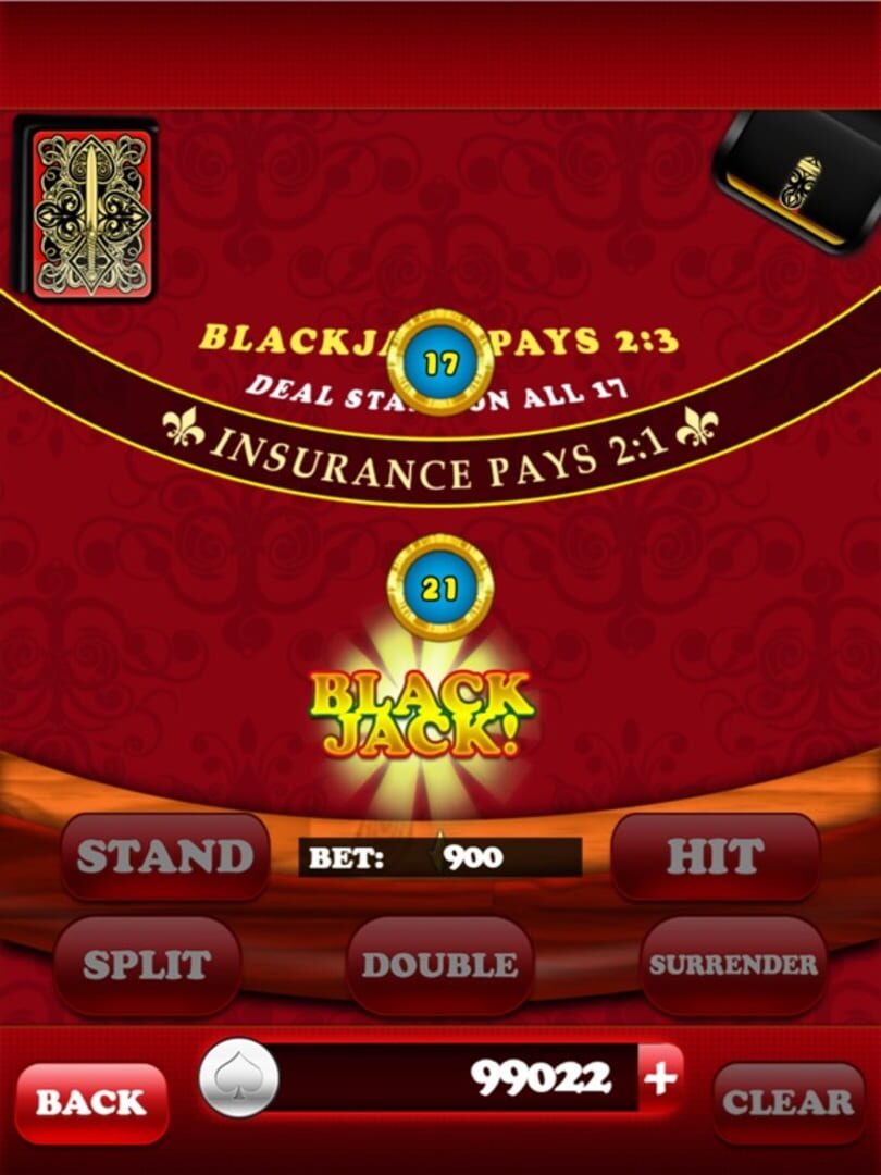 Blackjack Thunder - Screenshot