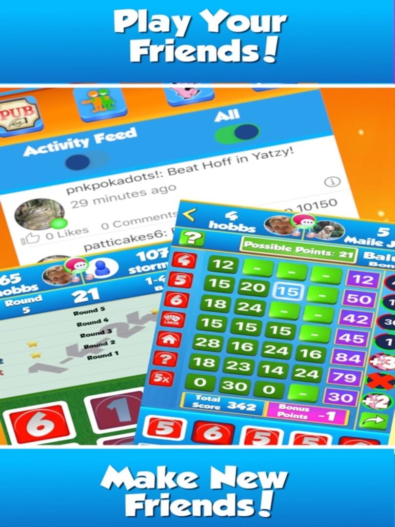 Dice World: 6 Fun Games - Screenshot