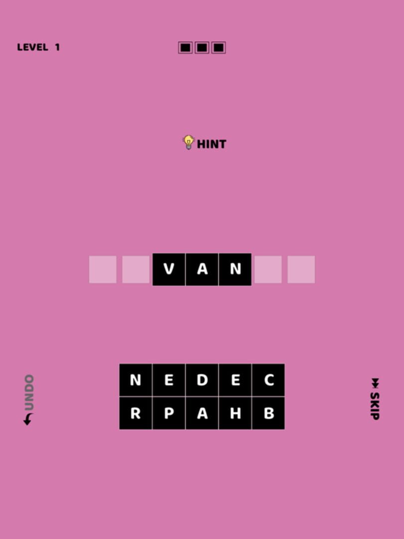 The Second Word: Crossword - Screenshot