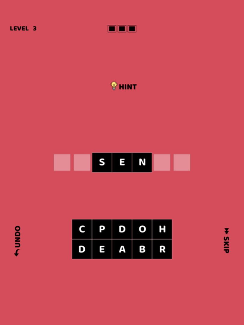 The Second Word: Crossword - Screenshot
