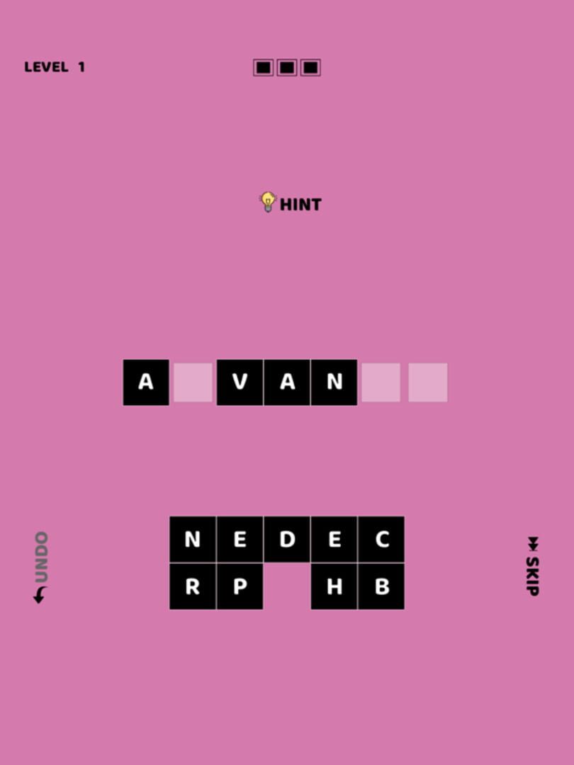 The Second Word: Crossword - Screenshot