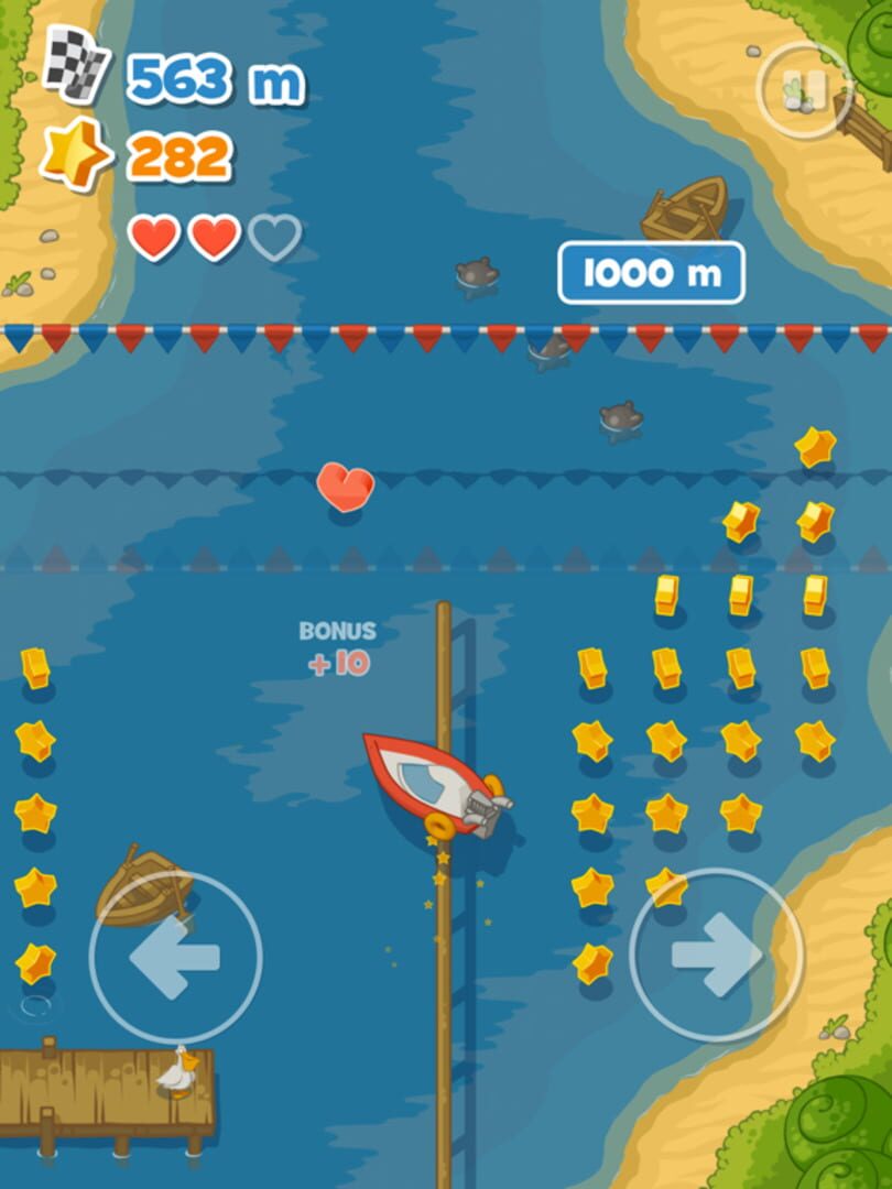 Little Boat River Rush - Screenshot