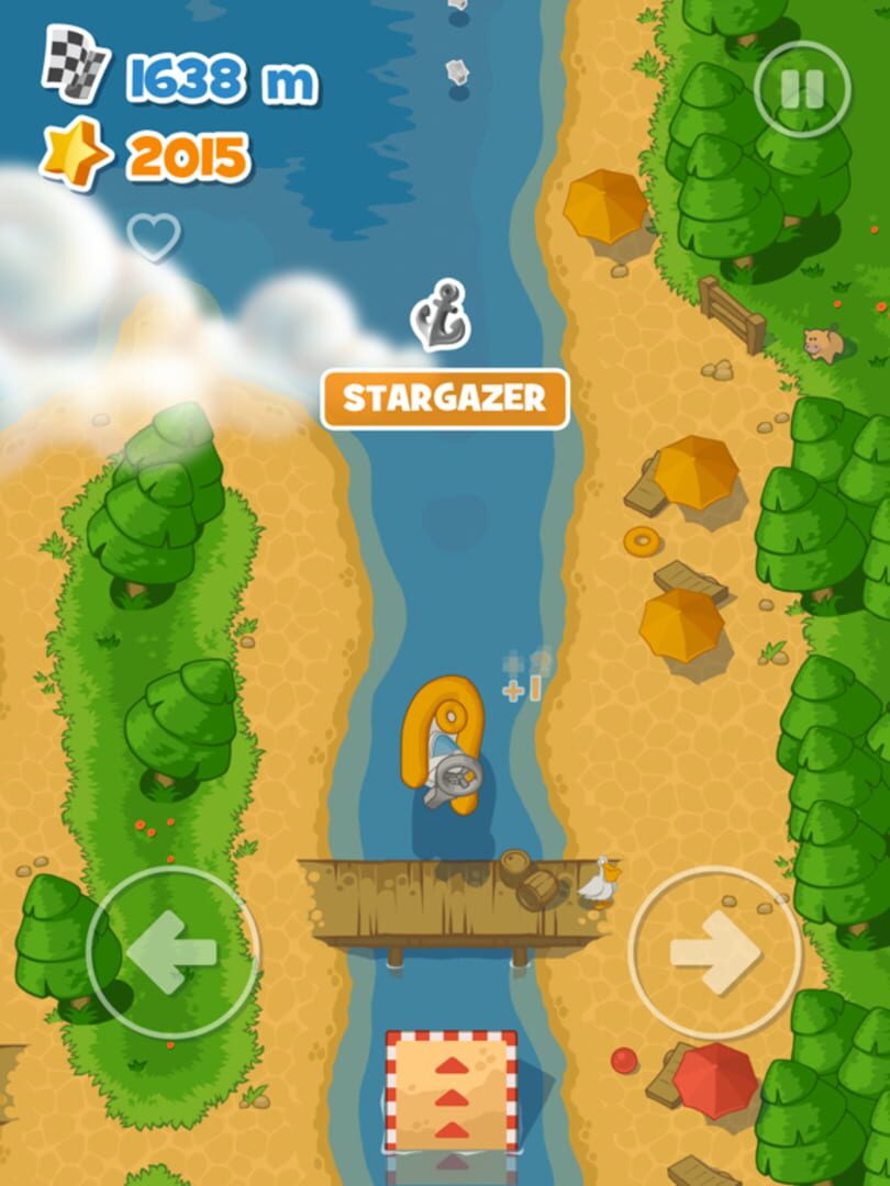 Little Boat River Rush - Screenshot