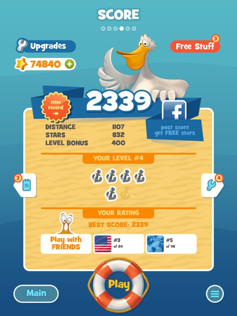 Little Boat River Rush - Screenshot