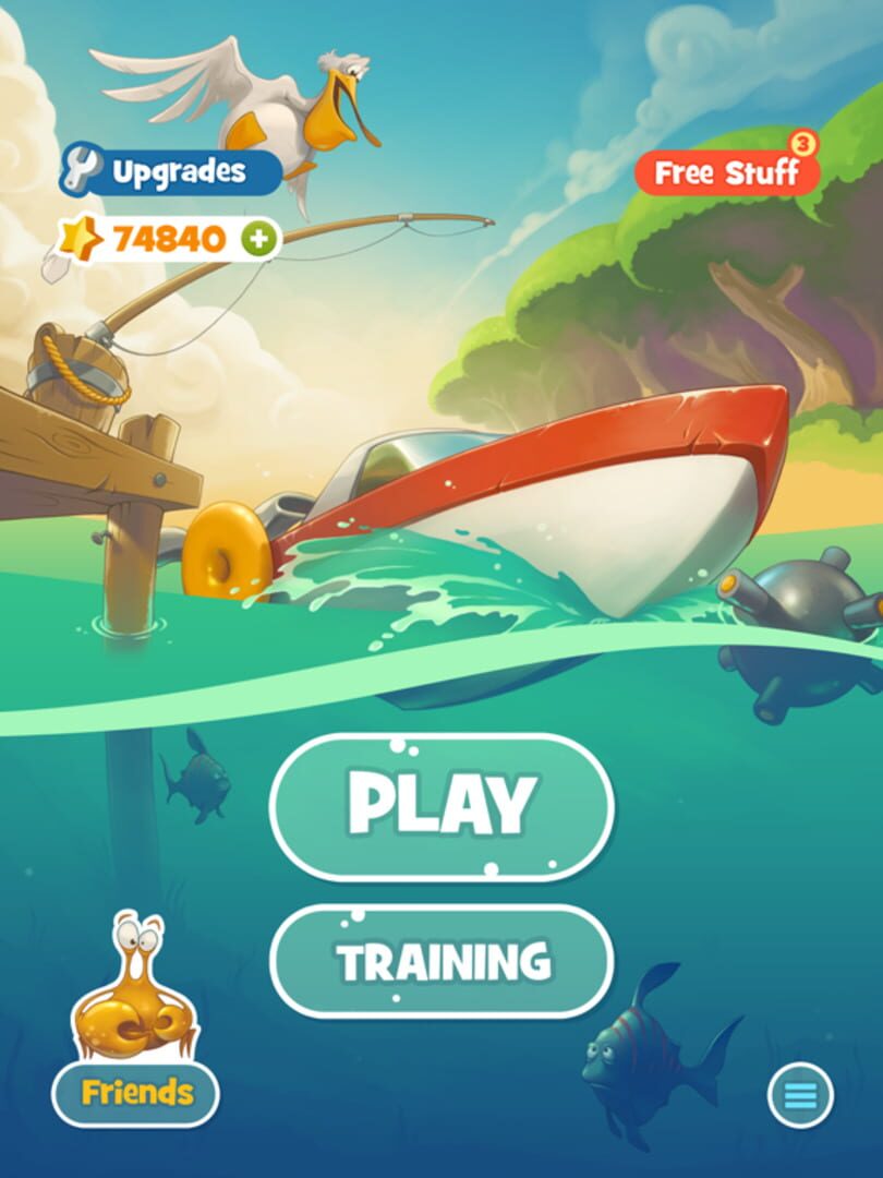 Little Boat River Rush - Screenshot