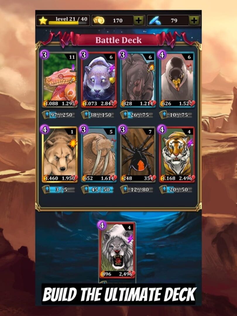 CCG Deck Adventures Wild Arena - Screenshot