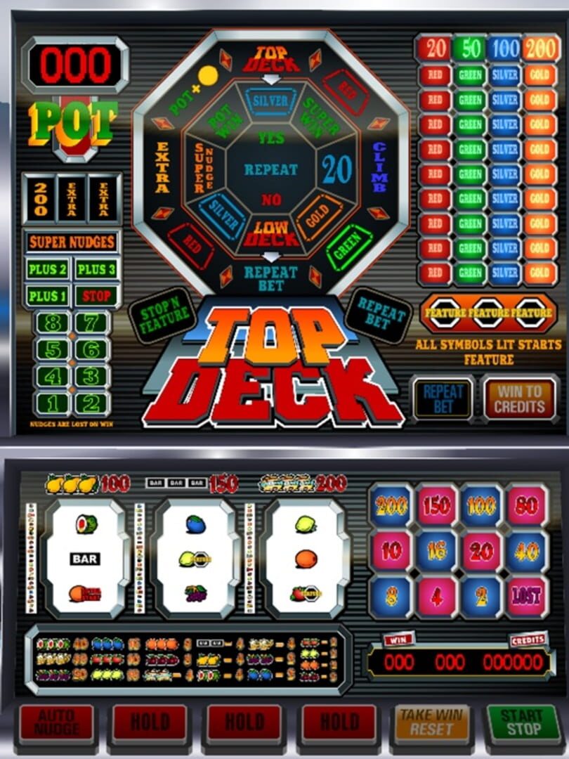 Top Deck slotmachine - Screenshot