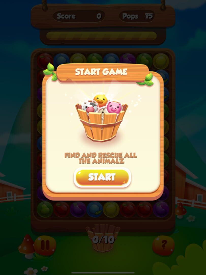 Animalz Pop-em - Screenshot